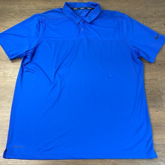 Nike Other - Nike Men’s blue Golf Short Sleeve Polo, size XL